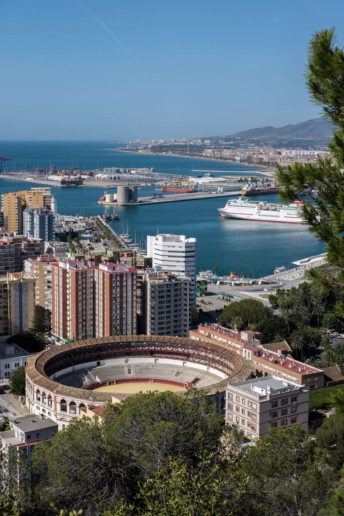 Puerto y bahía de Málaga, Costa del Sol